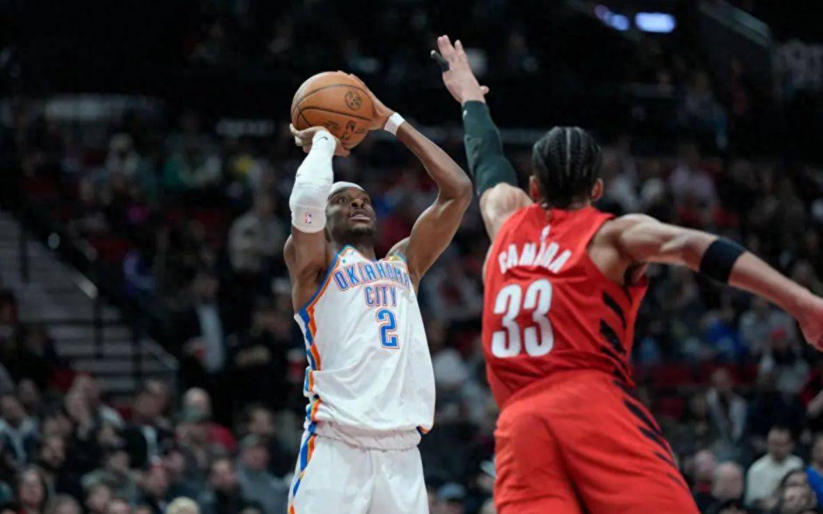 NBA季后赛开拓者再次战胜雷霆，系列赛再领先的简单介绍
